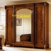 Lemari Pakaian Wardrobe Jati Kaca