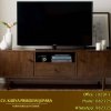 Bufet Tv Retro Minimalis Kayu Jati