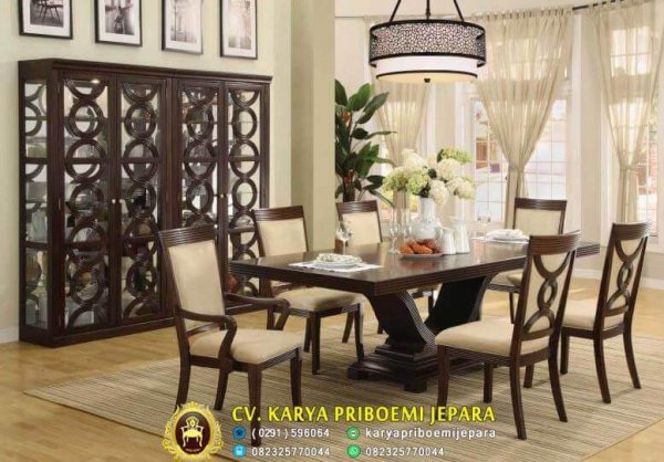 Meja Makan Jati Minimalis Terbaru